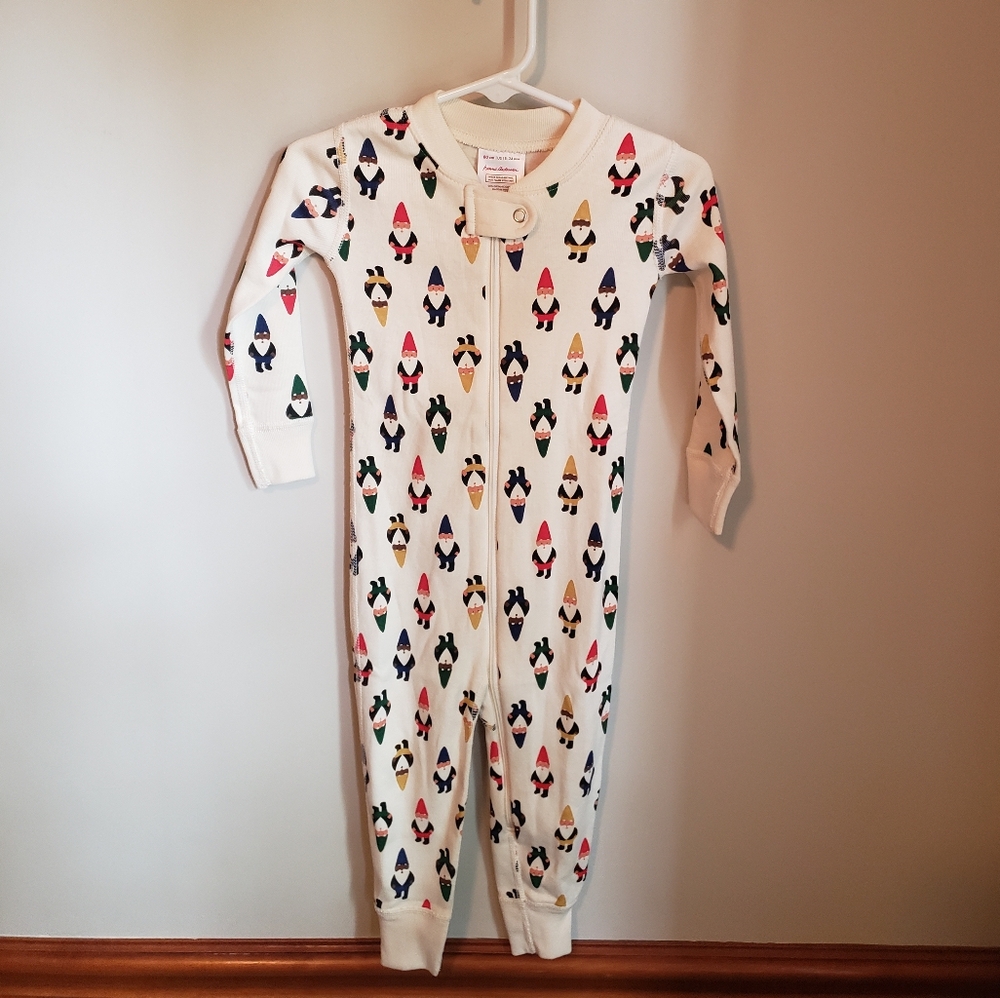 NWT Hanna Andersson Holiday Gnome Zip